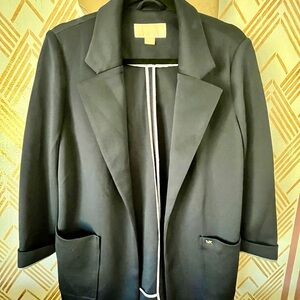 Michael Kors Elegant Navy Blue Blazer